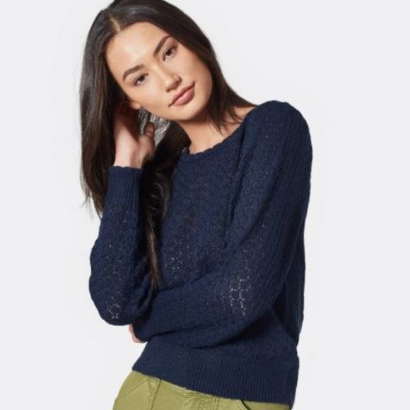 Joie- Moxya Sweater Navy -Med